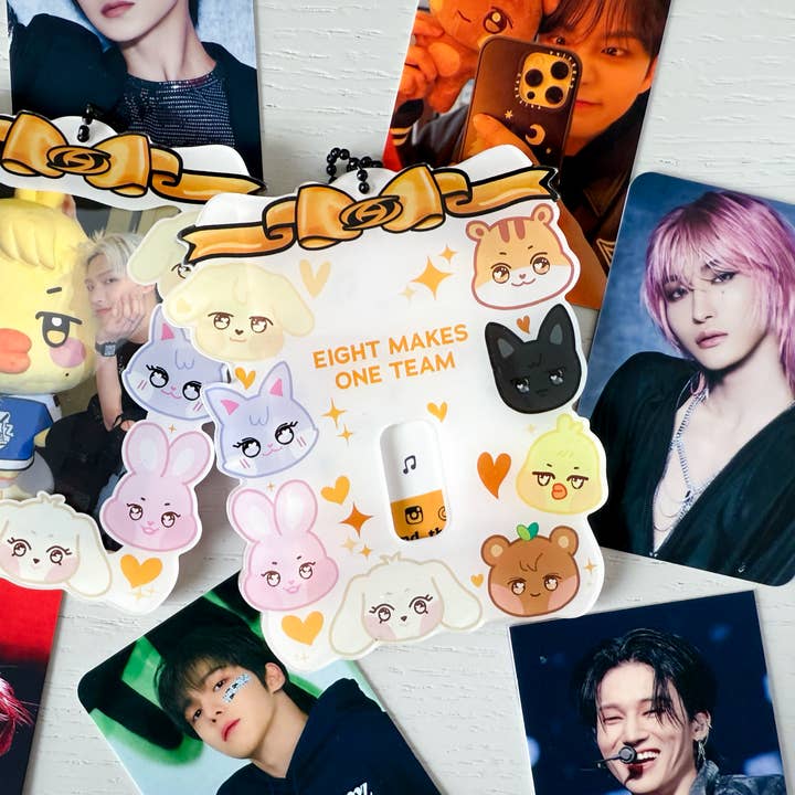 Ateez Aniteez Foto Kort Holder for engroshandel hos BeyondtheShirt