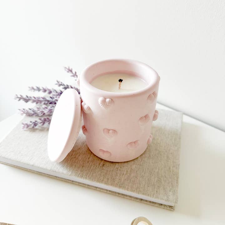 Vela Jar of Hearts (SIN ARANCELES) para venta al por mayor de Lynn & Liana Designs