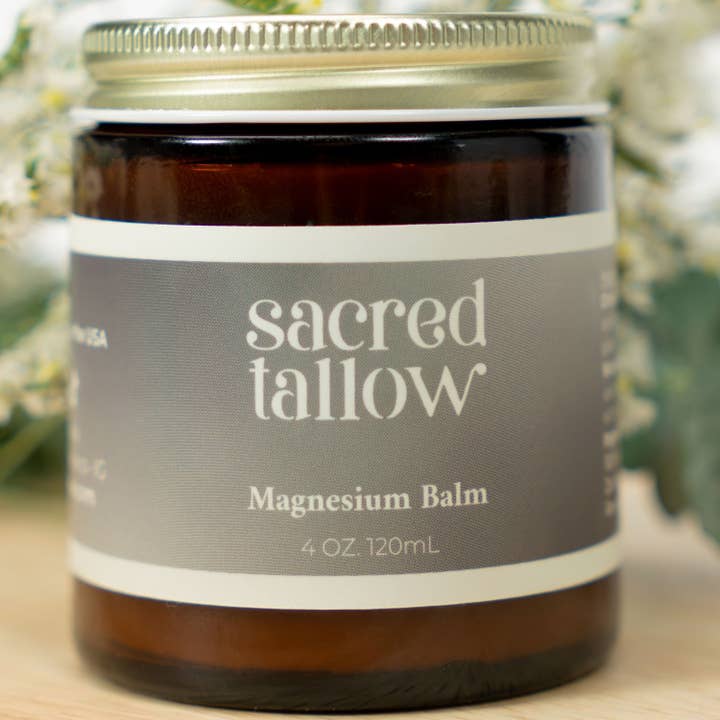 Sacred Tallow - Wholesale Healing Salve/Balm/Cream - Magnesium Balm1