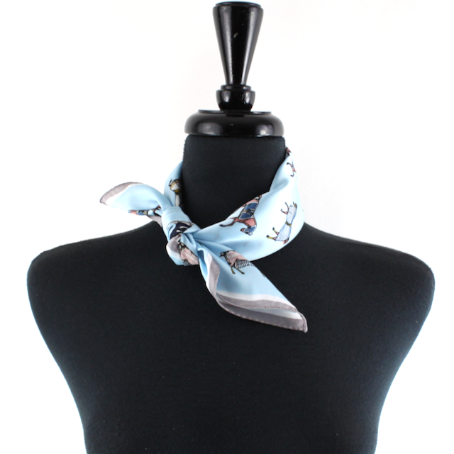 Pretty Persuasions - Wholesale Scarf - Women's - S25089 Horses Square Scarf (21"x21")0