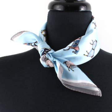 Pretty Persuasions - Wholesale Scarf - Women's - S25089 Horses Square Scarf (21"x21")0