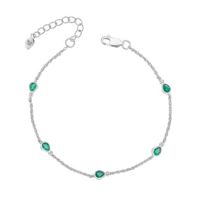 Laura Ashley Thornage Flowers Station Bracelet for wholesale by Laura Ashley Jewellery