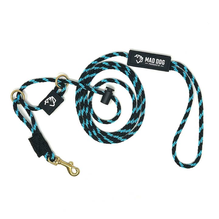 Mad Dog Products - Wholesale Pet Leash - Dog - English Slip Leash / Safety Strap Combo Leash - Signature4