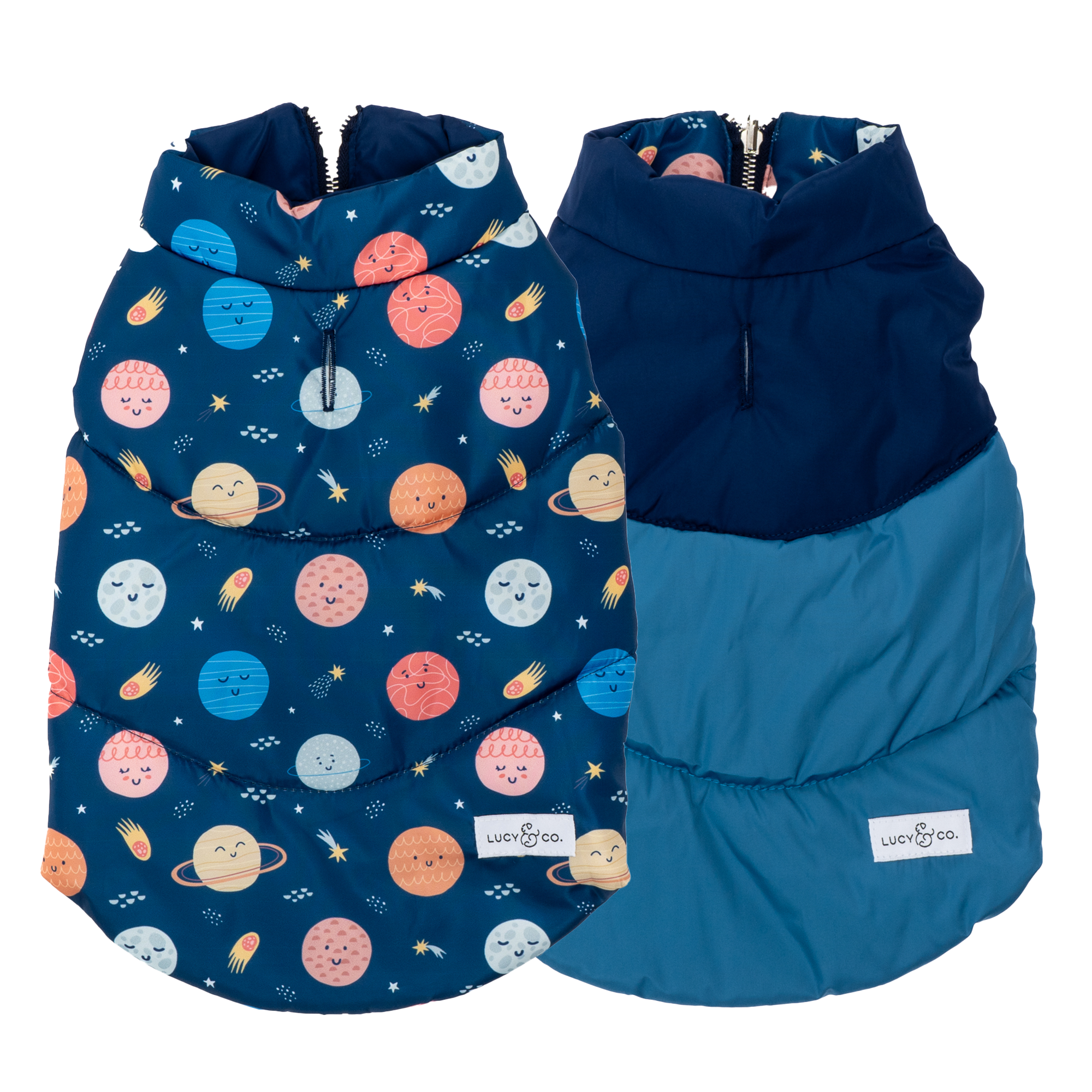 Lucy & Co. - Vendita all'ingrosso Gilet - Cani - Gilet imbottito Space Odyssey0