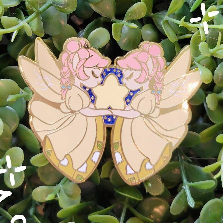 Zodiac-Feen-Pin - Zwillinge für den Großhandel von Jellyjessbeans Art