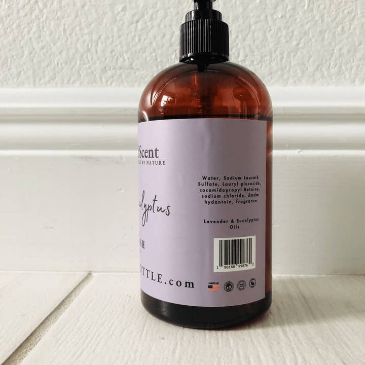 Beyond Scent Inc. - Wholesale Body Wash/Shower Gel - Lavender Eucalyptus (Natural Body Wash Soap - 16 oz)1