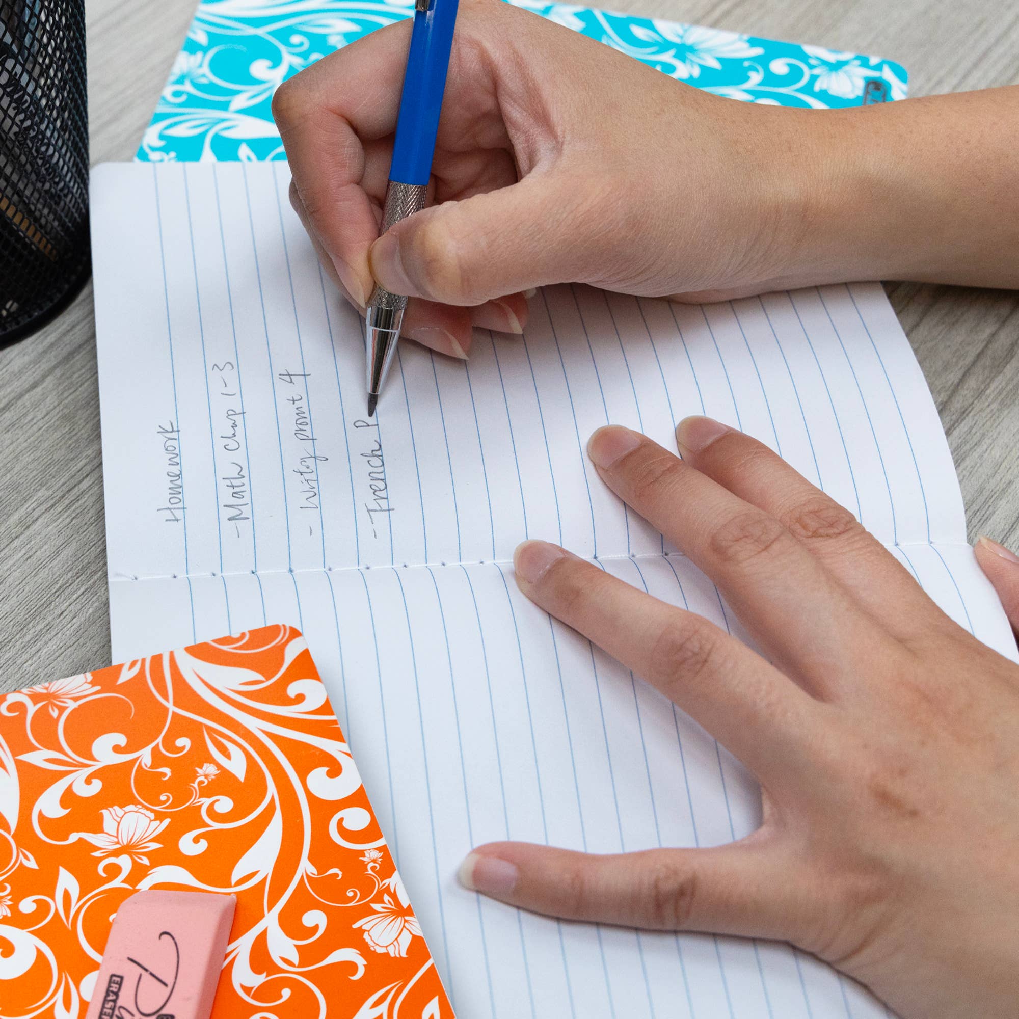 BAZIC Products - Wholesale Notebook - Composition Book Poly Cover Floral 5" x 7" 80 Ct.6