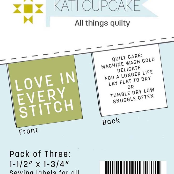 Love in Every Stitch - Designer Sewing Labels and other Purchase Wholesale apron sewing pattern. Free Returns & Net 60 Terms on Faire trending on Faire.