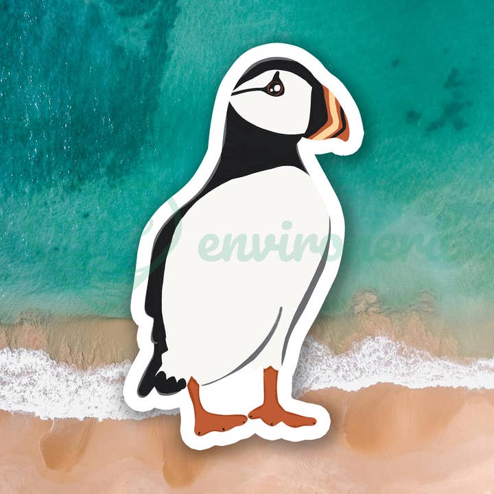 Environerd - Wholesale Sticker - Puffin sticker0