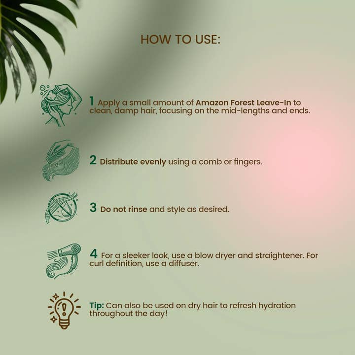 Savoy Active - Wholesale Hair Leave-In Conditioner - BRSCIENCE Amazon Forest Heat Protectant Spray – 6.76 oz4