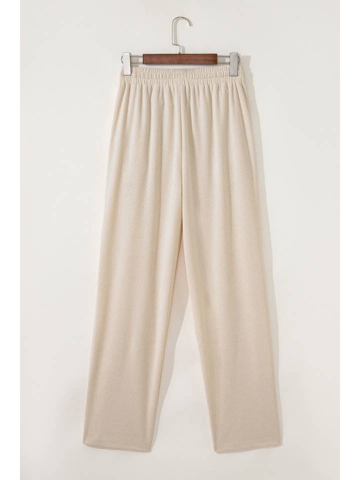 66DISCO - Wholesale Pants - Women's - 66 Drawstring Elastic Waist Casual Corduroy Pants (S-XL)9