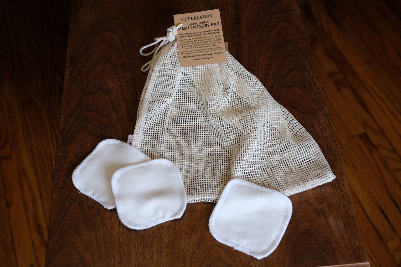 Cheeks Ahoy – Saco de roupa suja por atacado – Saco para Roupa - Algodão Orgânico - Pequeno3