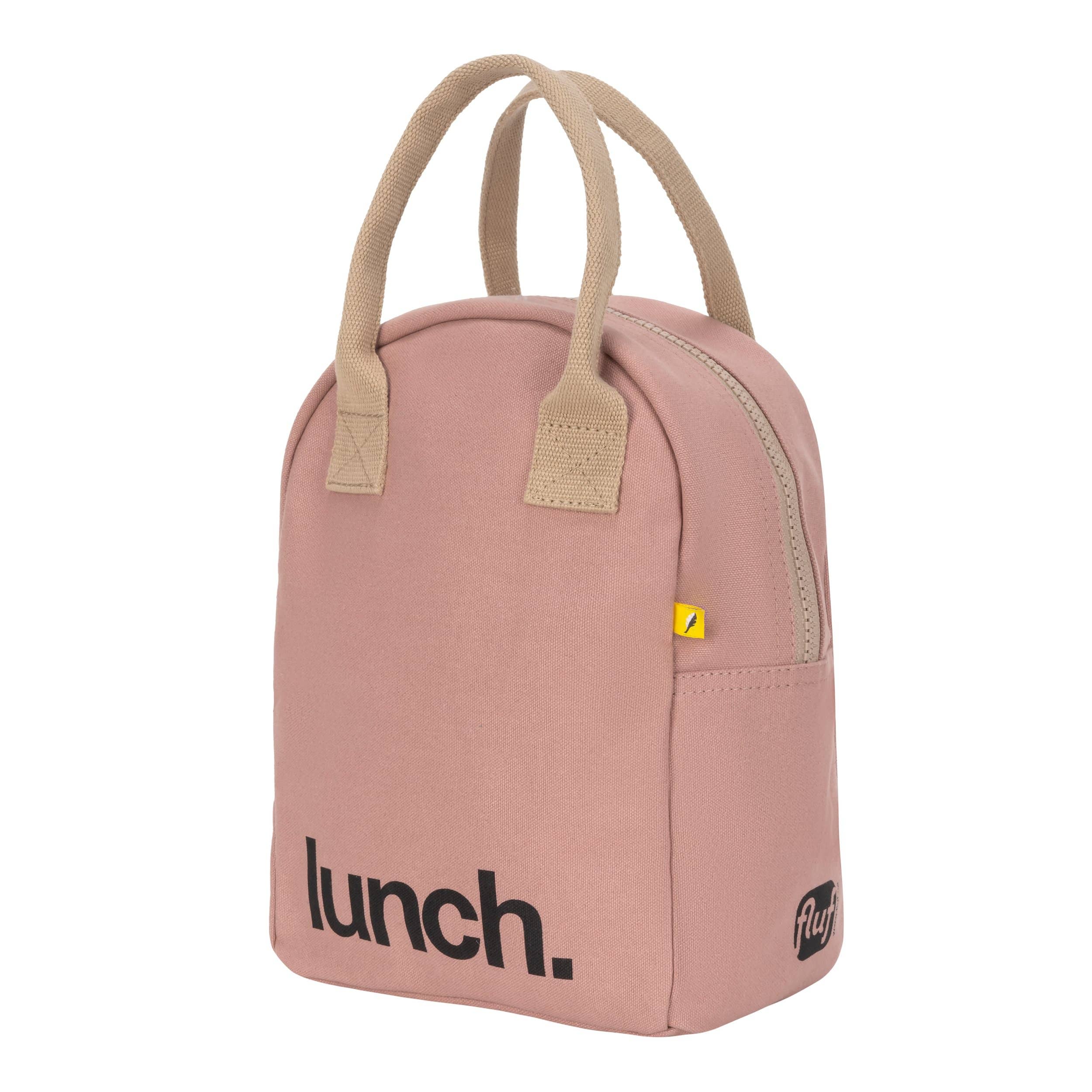 Eco warehouse - Wholesale Lunch Bag/Box - Kids - Fluf Bags Zipper Lunch Mauveroze0