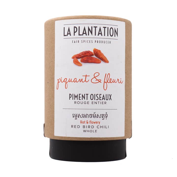 Bird Chili Whole 15g Tube for wholesale by La Plantation Fair Spices