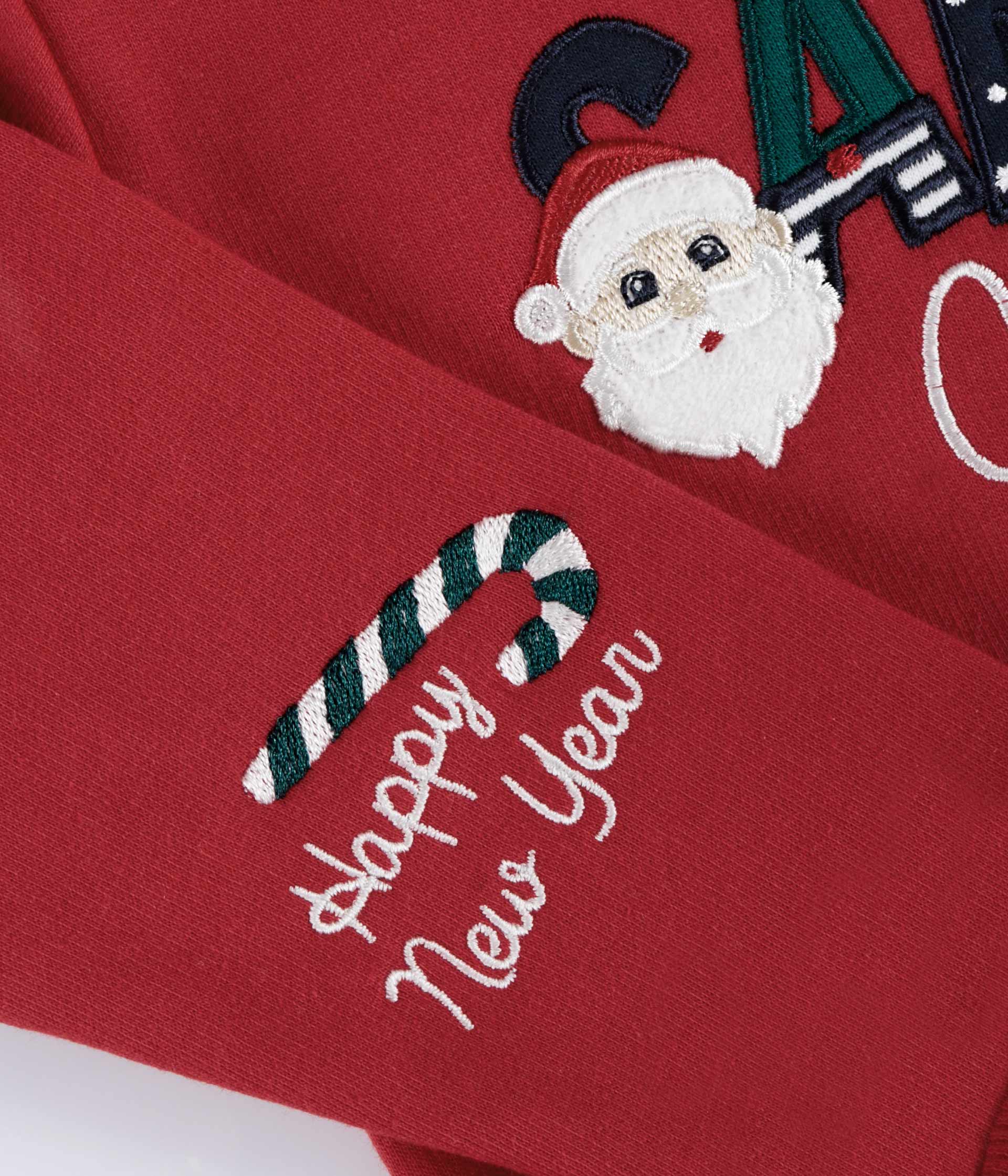 Red Santa Claus Sweatshirt for wholesale on Faire3