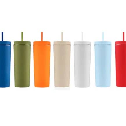 Mercantile 12 - Wholesale Drinking Glass/Cup - Custom TEXT 18 Oz. Slique Recycled Tumbler2