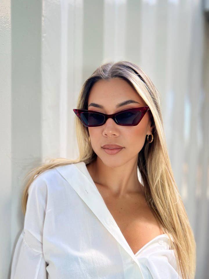 ANNAKEY FIVI MAGENTA SUNGLASSES for wholesale by AnnaKey