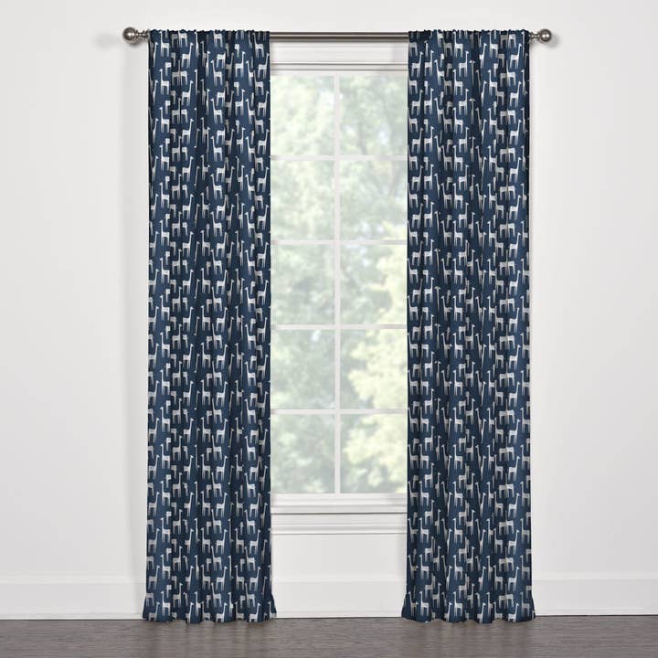 Tratamentos de Janelas com Girafas | Disponível em 2 Cores por atacado de Liz And Roo