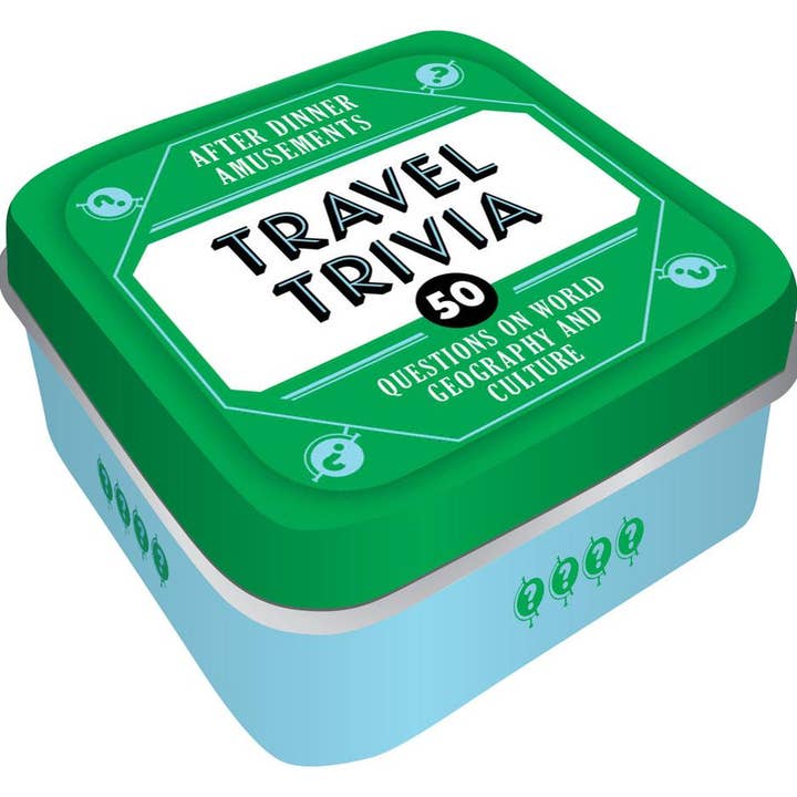 Chronicle Books - Wholesale Card Game - After Dinner Amusements: Travel Trivia0