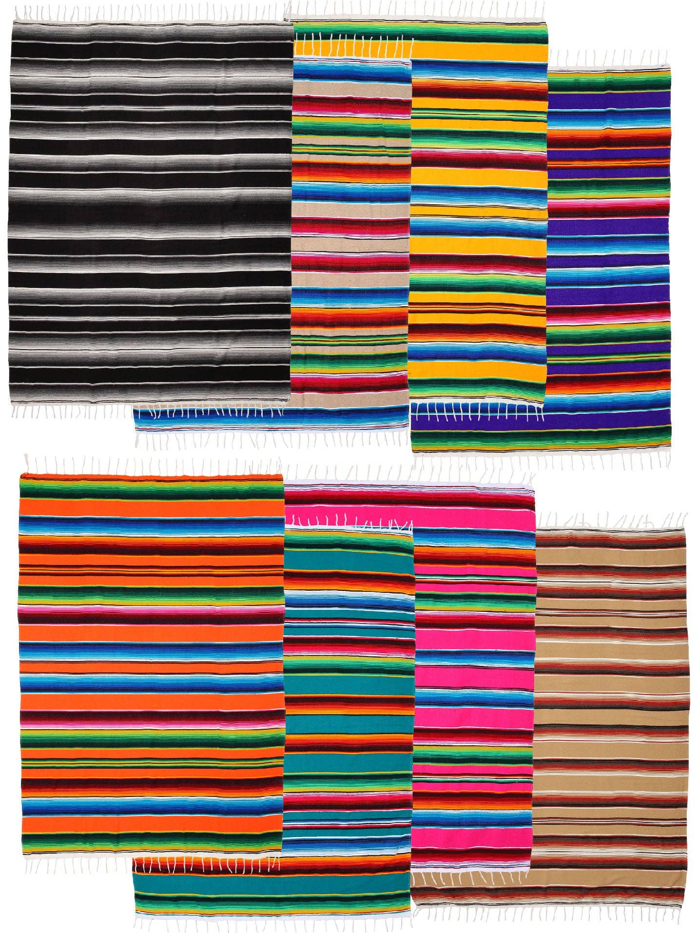 El Paso Saddleblanket – wholesale Prydnadsfilt – Äkta mexikanska serapes