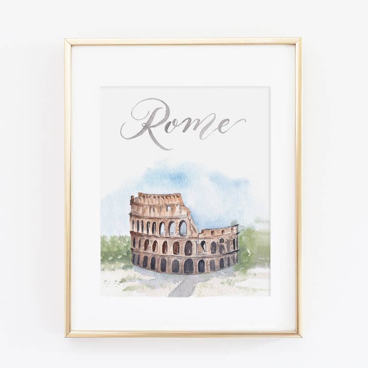 Cami Monet - Wholesale Art Print - Rome Art Print0