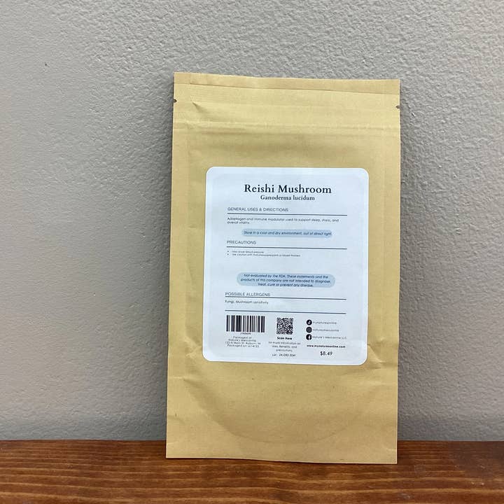 Nature's Mercantile - Wholesale Loose tea - Reishi Mushroom, Powder2