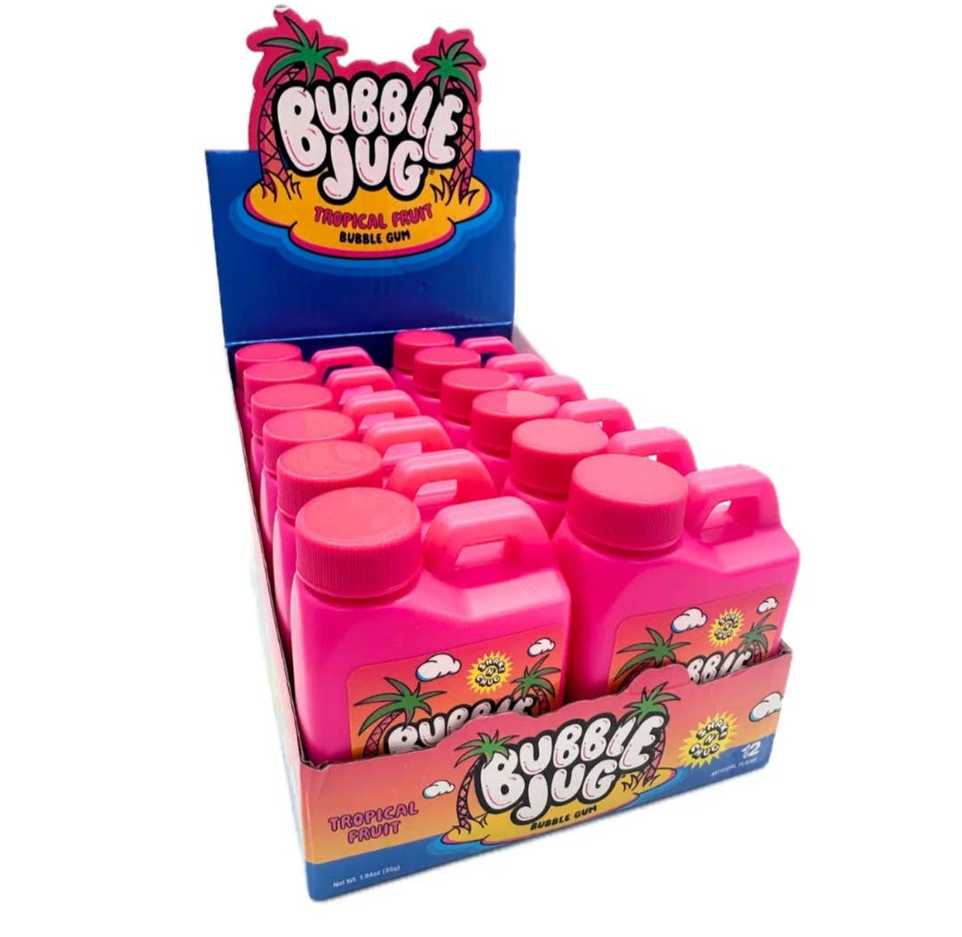 Majestic Wholesale - Wholesale Chewing Gum - Bubble Jug Tropical Fruit Bubble Gum, 1.94 oz., 12 ct.1