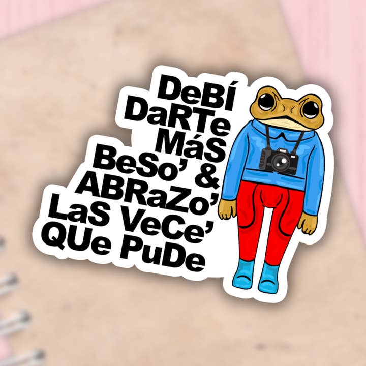Lalatina Shop – Großhandel Aufkleber – Schlechter Hase Frosch Aufkleber, Fotos Aufkleber, PR, Latino, Musik Aufkleber0