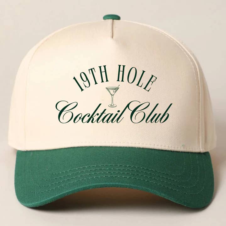 19th Hole Cocktail Club- Truckerkeps för wholesale av Desert Ave LLC
