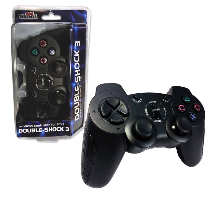 Black Wireless Controller for PS3 (Redesign) for wholesale on Faire