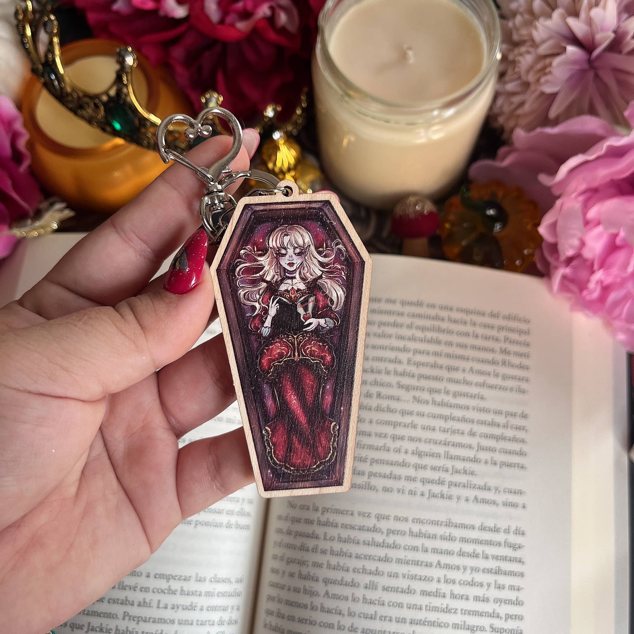 Alsace’s Art - Wholesale Magnet - Carmilla Grim And Mistery Thorn Halloween Collection0