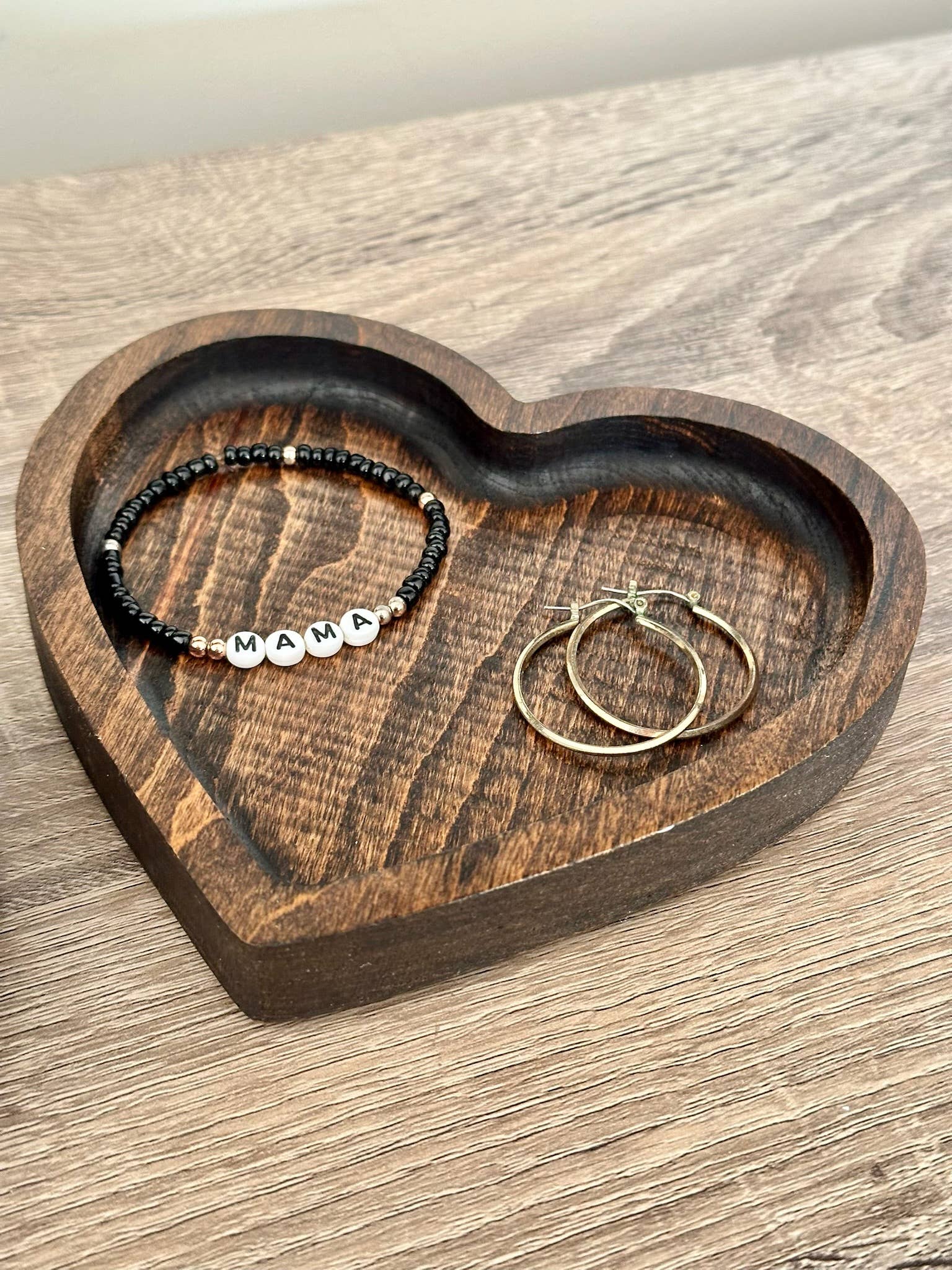 Third Eye Creation Company - Wholesale Decorative Tray - Valentine’s Heart Tray, Wooden Jewelry Dish, Gift for Her10