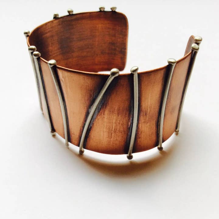 Branches Cuff for wholesale by JL Merrill Metalworks