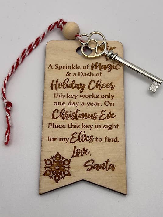 Sprinkle of Magic Key Ornament for wholesale by Romika Designs