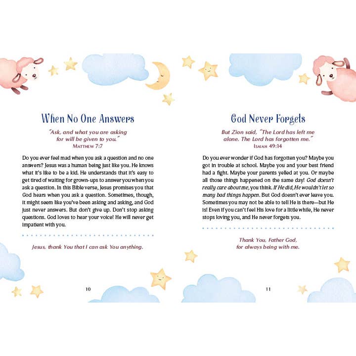 Barbour Publishing, Inc. - Wholesale Book - Kids - 3-Minute Bedtime Devotions for Little Hearts