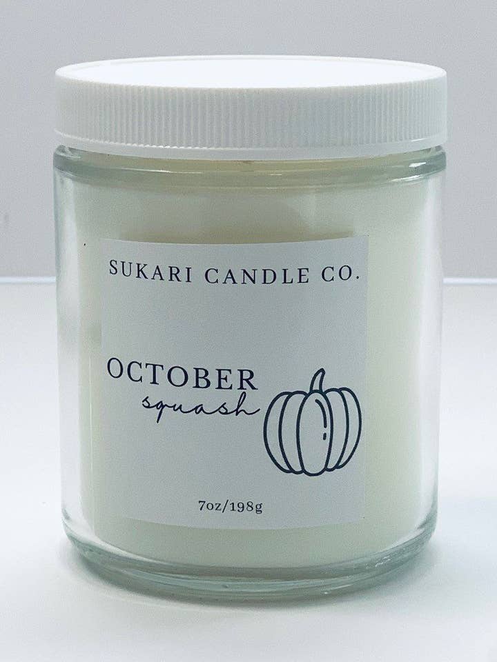October Squash for wholesale by SUKARI CANDLE CO