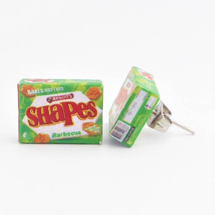 BBQ Shapes earrings for wholesale by Cheeky Little Monkeys Jewellery