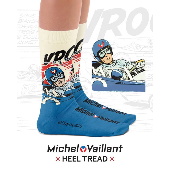 Michel Vaillant - Vignette Socks for wholesale by Sock Affairs