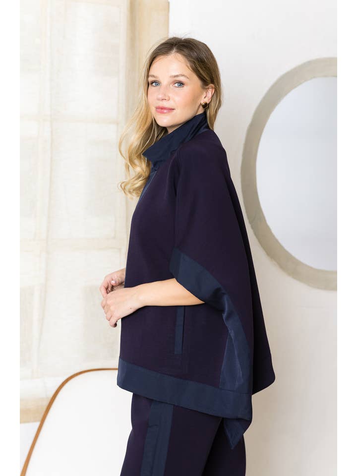 Joh Apparel - Vente Veste – femme - Veste Poncho de Plongée Française Felecia Stretch5