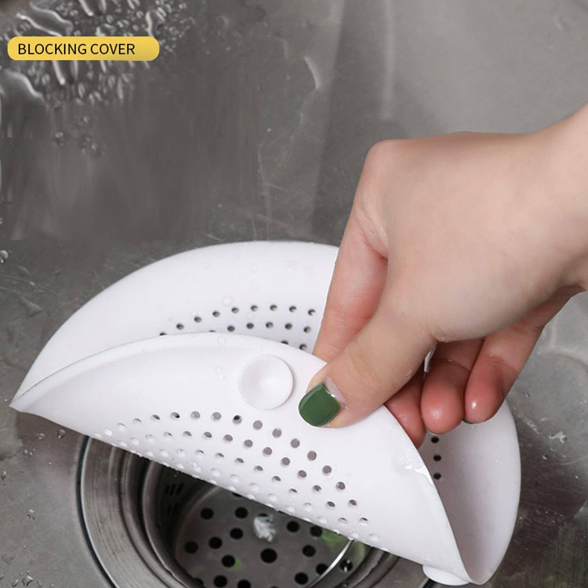 Vigor Path - Wholesale Sink Strainer/Stopper - Hair Catcher Round Silicone Hair Stopper with Suction Cup -4