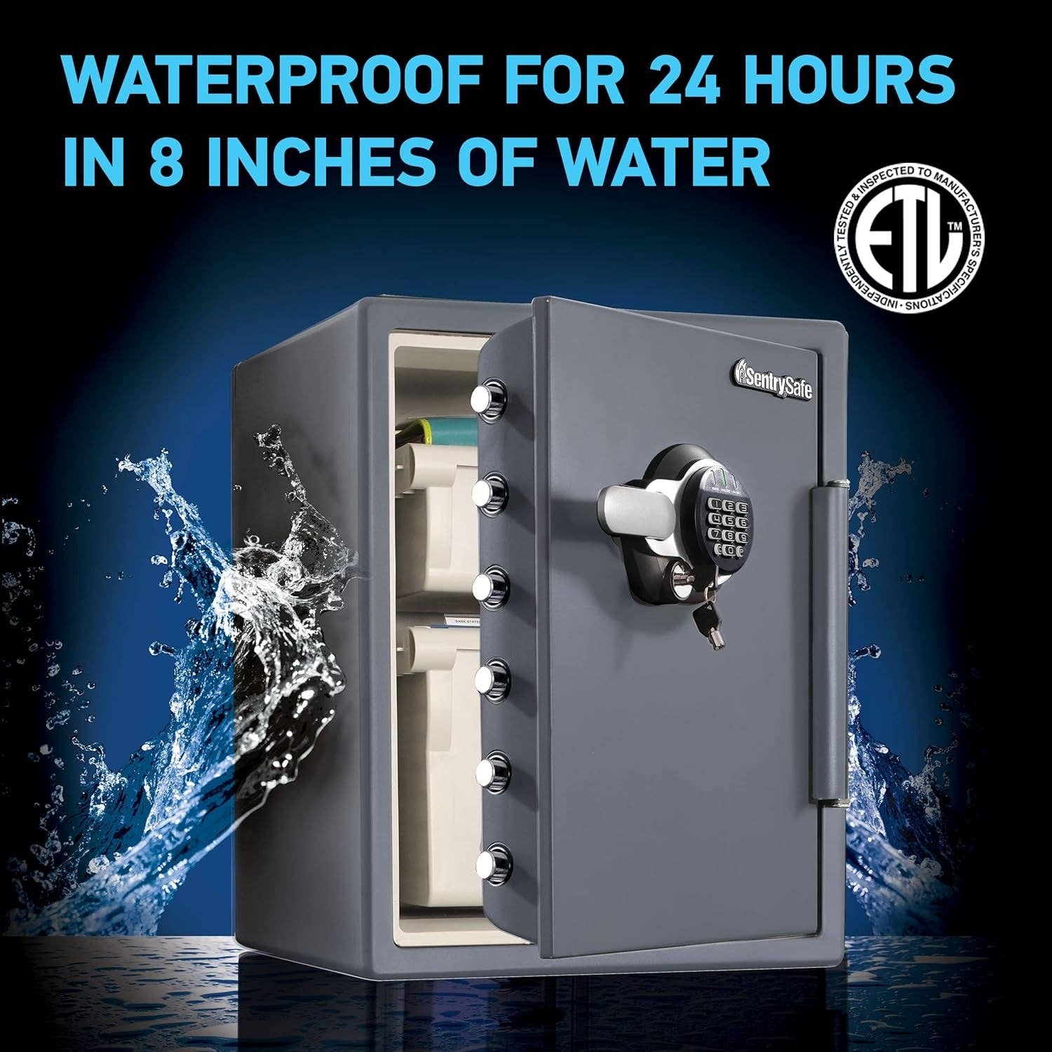 ShipItFurniture - Wholesale Handy Tool - Gray Steel Safe With Digital Keypad Lock For Home Use2