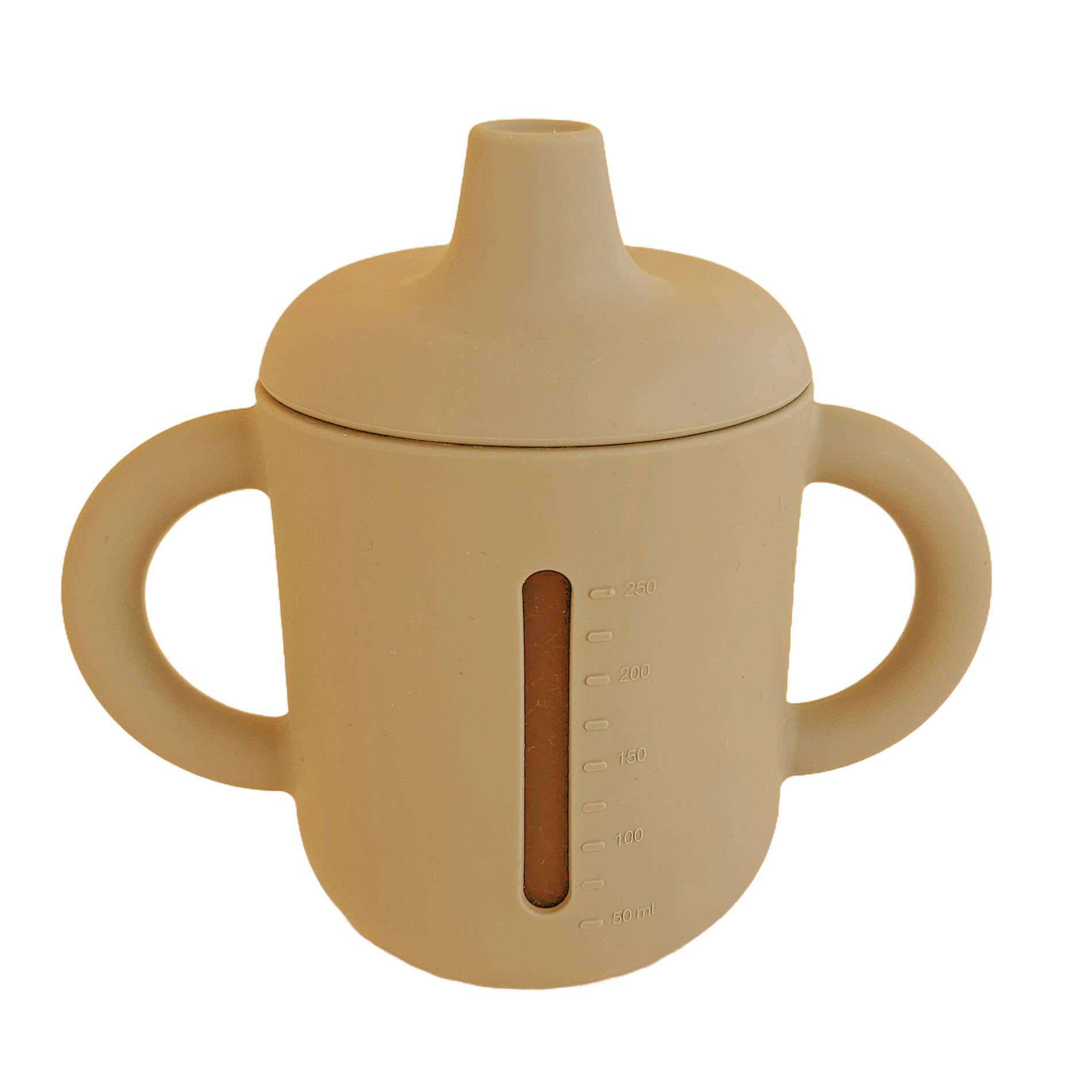 Summerville organic - Wholesale Drinking Glass/Cup - Kids & Baby - Sippy Cup Silicone 250 ml Ochre0