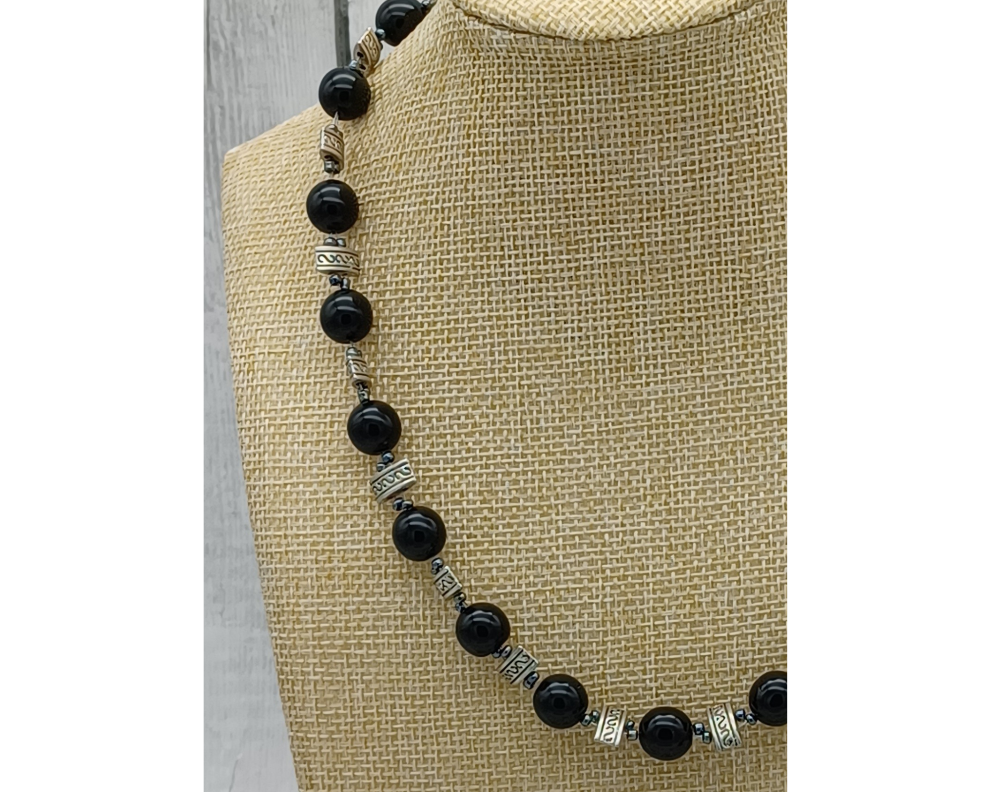 zwart Uniek zwarte parels - Zilveren module - Soline voor groothandel op Faire2