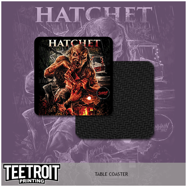 Teetroit Printing LLC - Wholesale Onderzetters - Horror tafelonderzetters per set van 20, zelf designs kiezen9