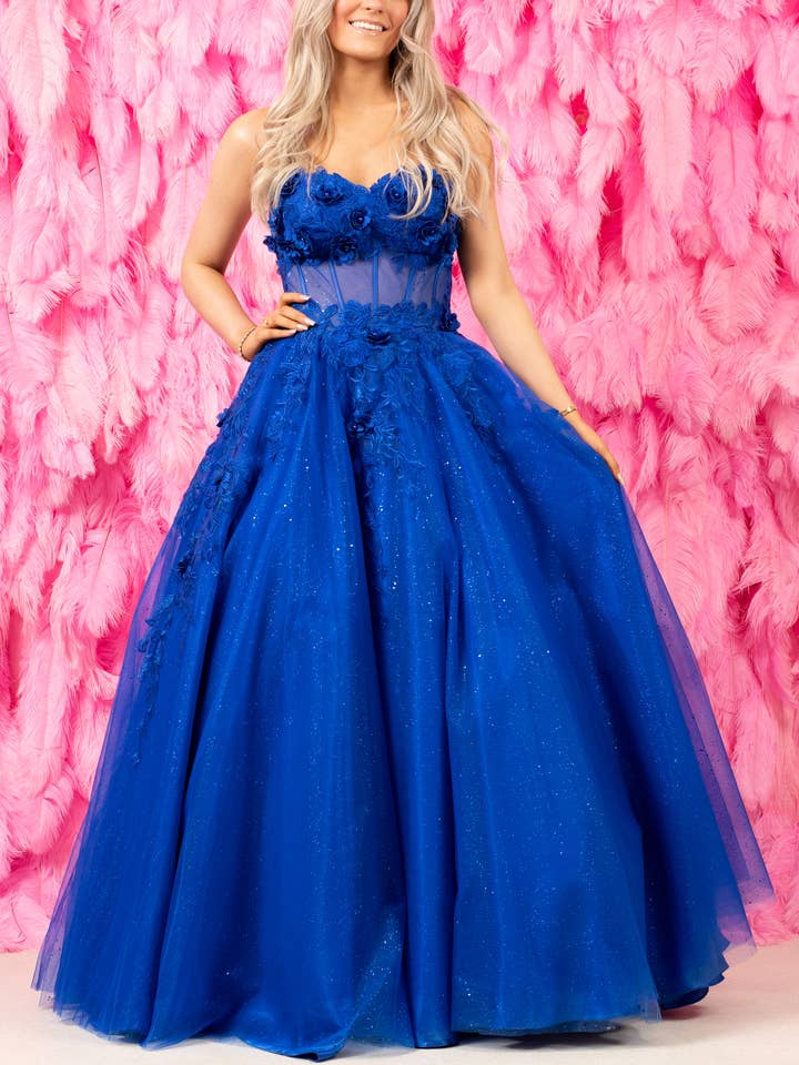 Angelique Sapphire for wholesale by Ruby Prom