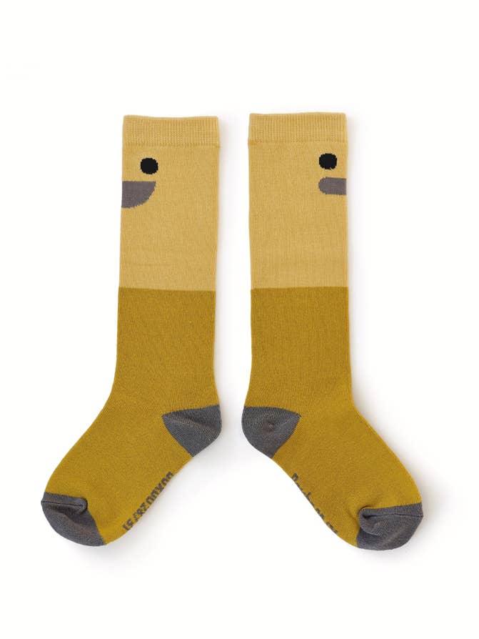 BOXBO - Vendita all'ingrosso Calzini - Bambini - Calze alte Wistiti gialle