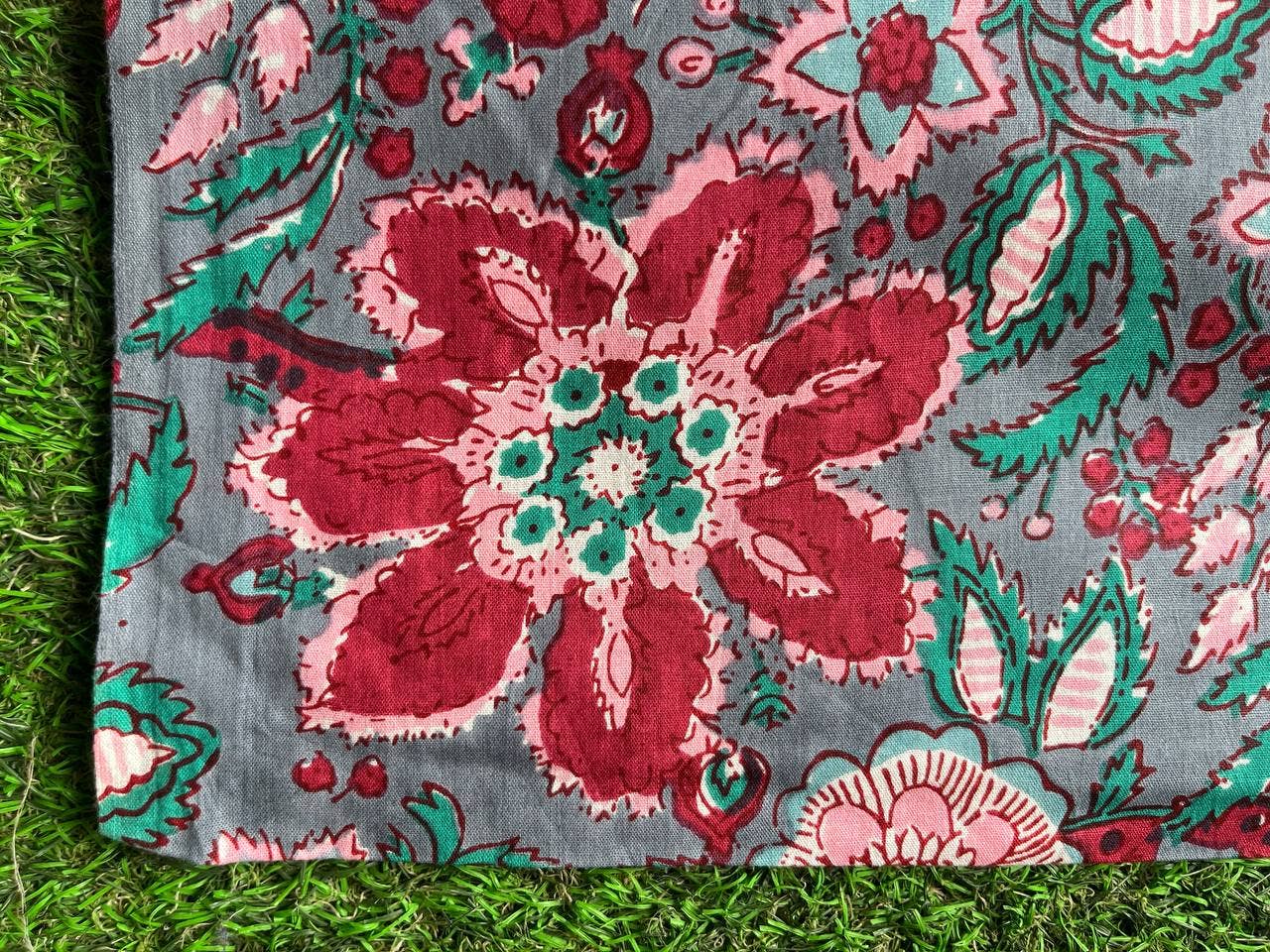 Bhawana Handicrafts - Wholesale Fabric - Design Indian Block Print Fabric In Floral Printed Handmade 2