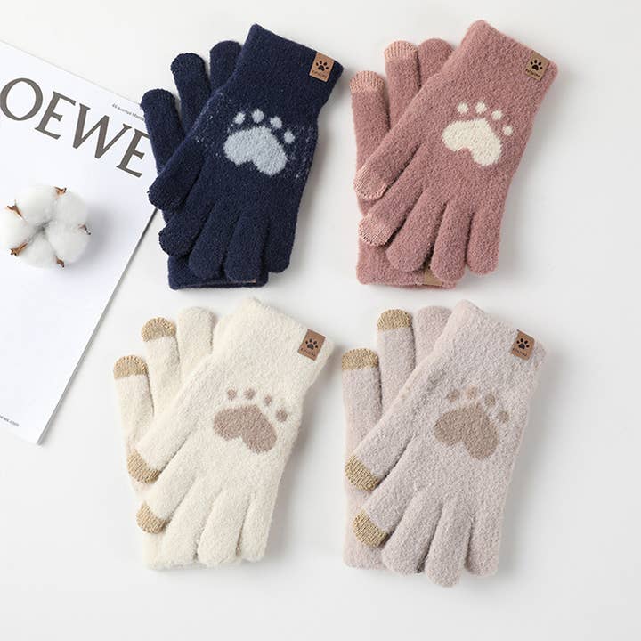 WINTER WARM CUTE TOUCH SCREEN GLOVES_CWMM1502 for wholesale by ACCITY