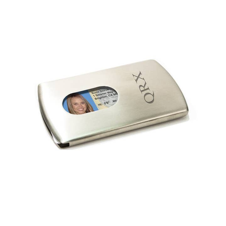 Storus – Großhandel Kartenetui – Unisex – Smartcard-Etui Metall - Gebürstetes Metall