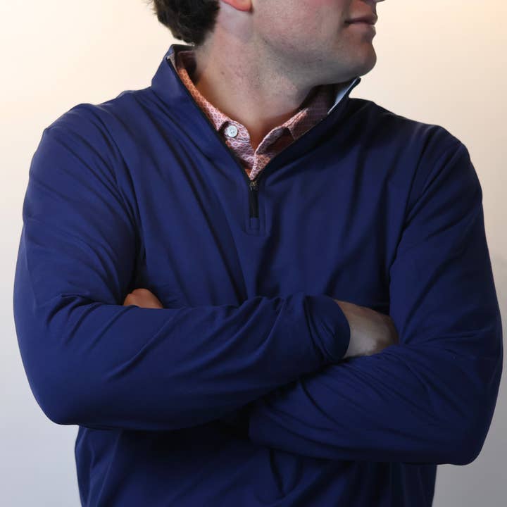 Performance Quarterzip for wholesale by Cowboy Country Club